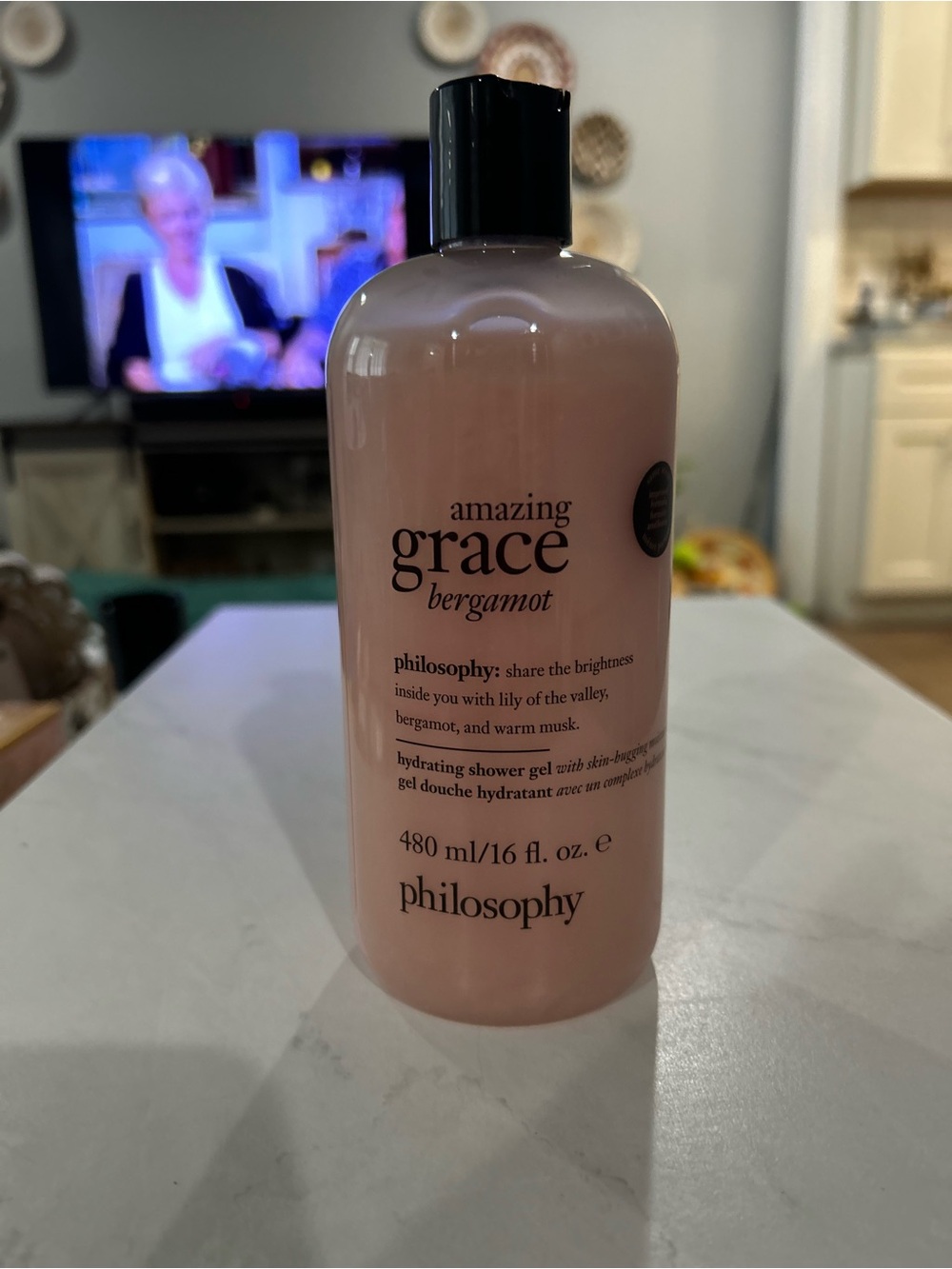 Philosophy Amazing Grace Bergamot Hydrating Shower Gel - Soft Pink